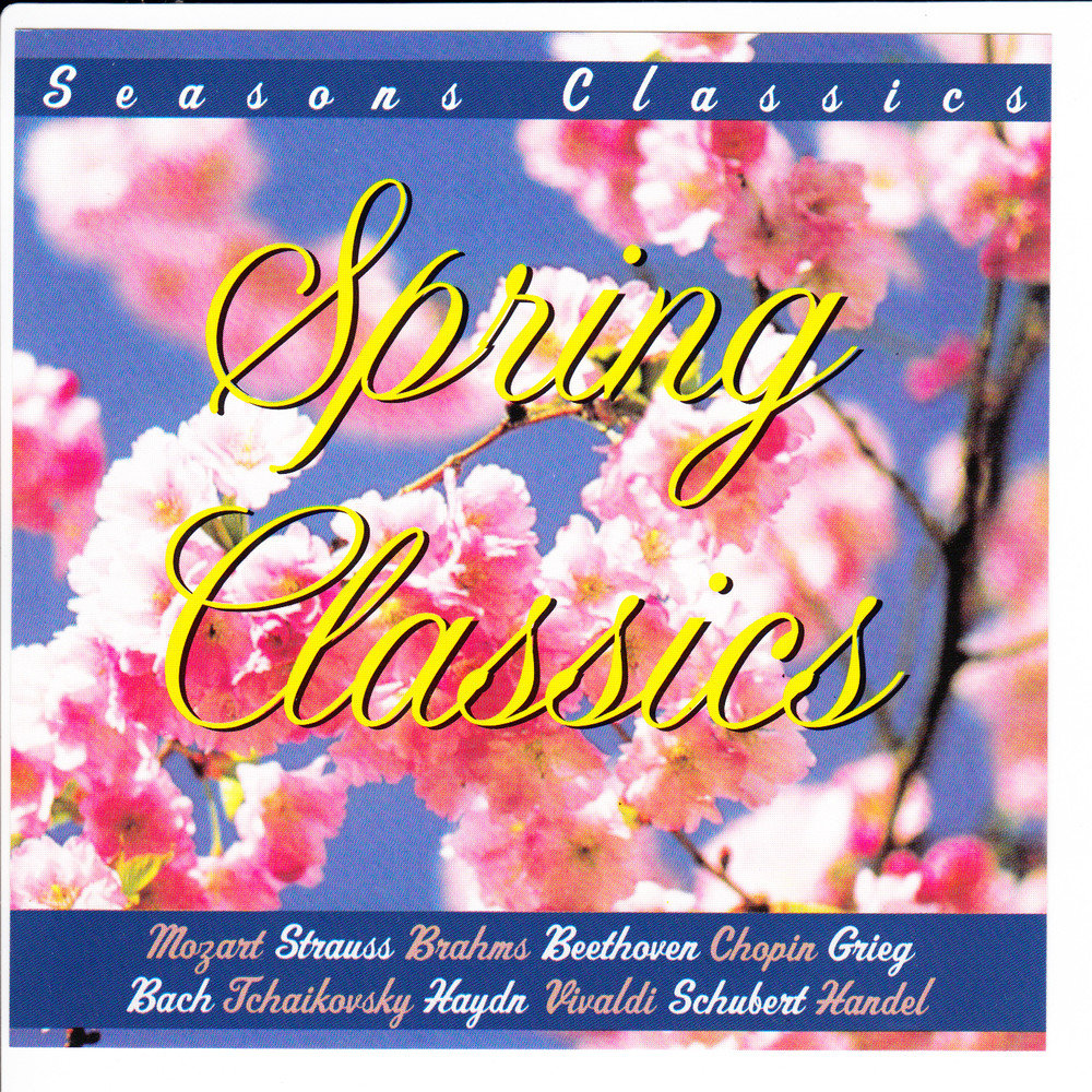 Вивальди вальс. Обложка Spring. Strauss Voices of Spring.