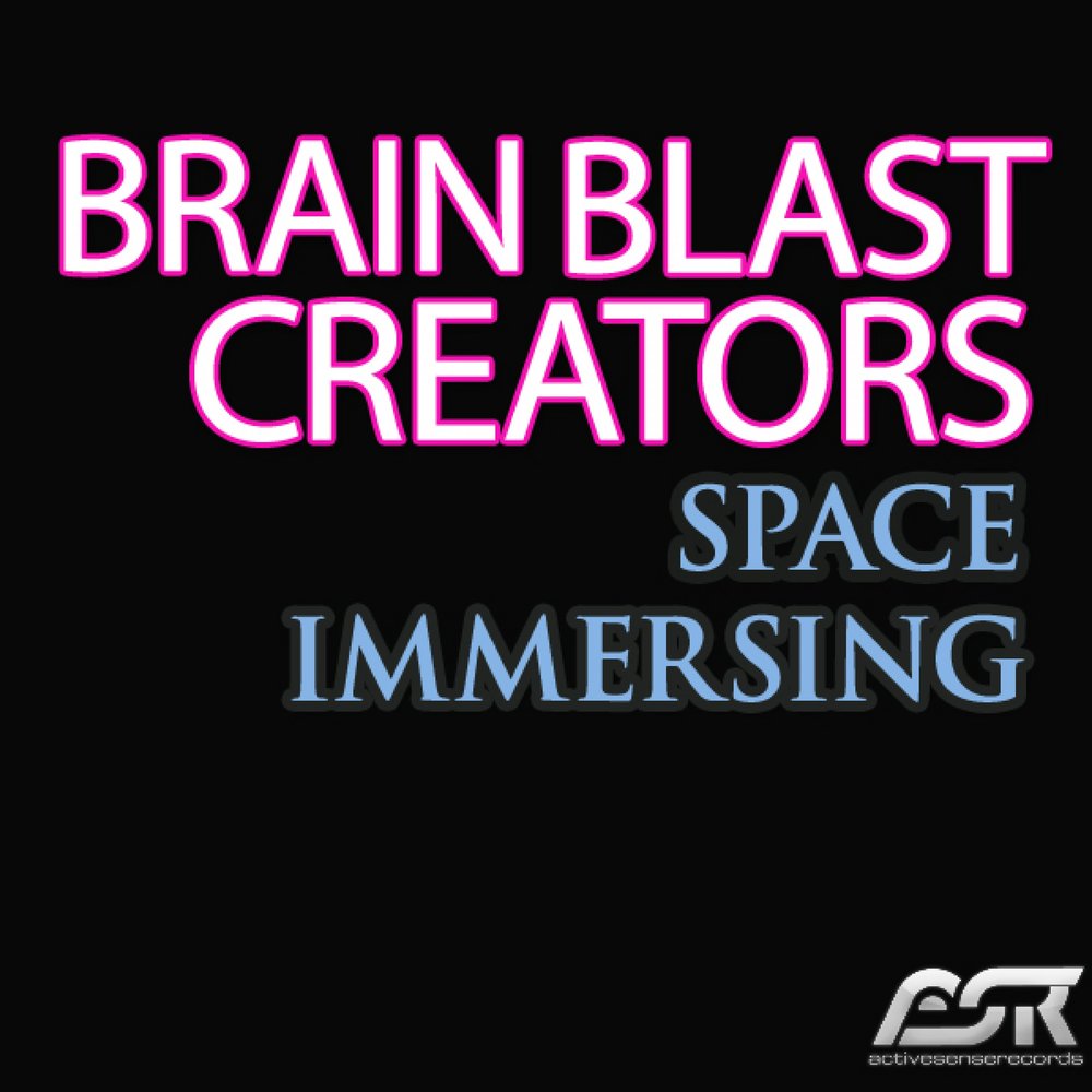 Brain blast. Immersing. Space Immersion Bussiness show - Black & White.. Space Immersion Business show.