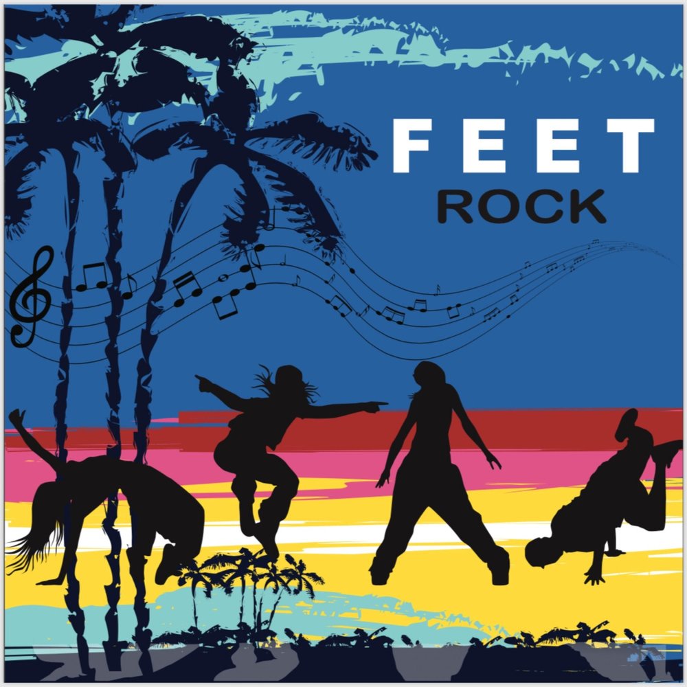 Rock feet. Foot rock