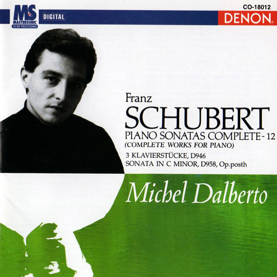 Schubert - complete Piano Sonatas, Piano works (Michel Dalberto).