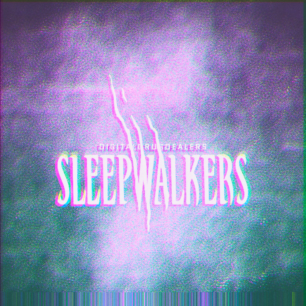 Crystals ultra slowed. Wild Sleepwalker. Sleepwalker vector.