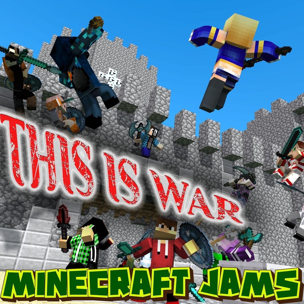 Джем майнкрафт. Minecraft Jams. Плейлист майнкрафт. MC Jams Warriors.