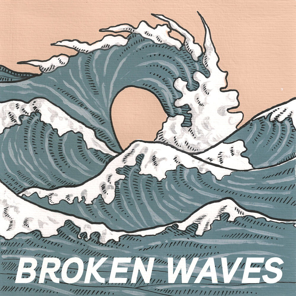 Broken waves