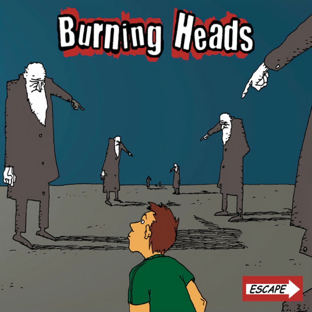 Burning heads