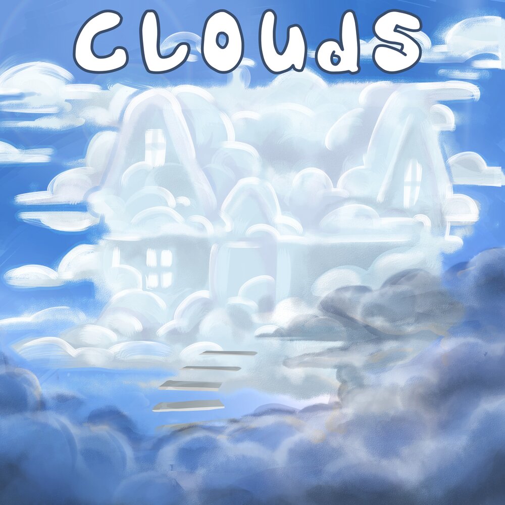 Песни там за облаками слушать. Обложка альбома с облаками. Проект облака. Облака в феврале. Облака 2019.