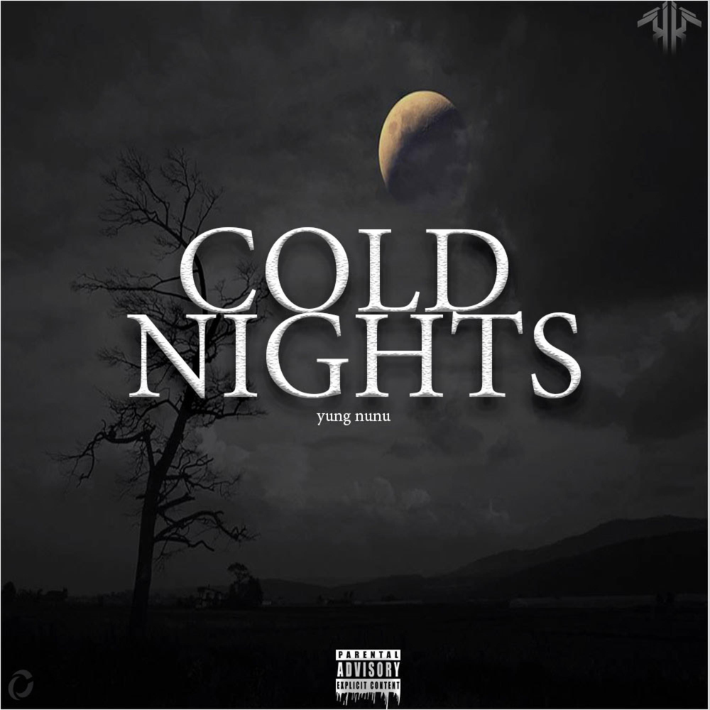 Qty Cold Nights. Cold Night Cover album Design.