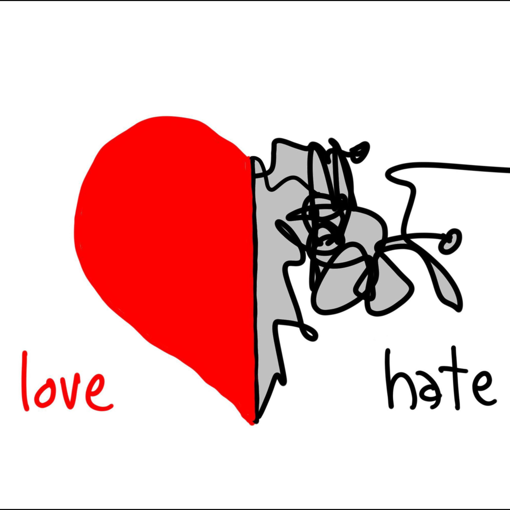 Любовь и ненависть на английском