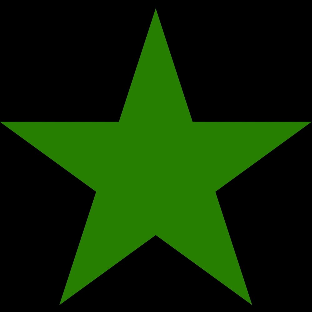 зеленая звездочка