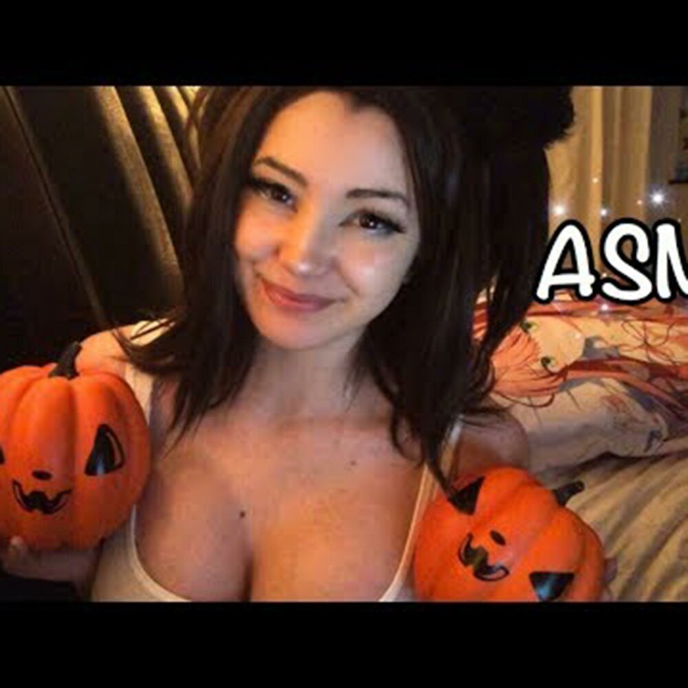 Relaxing You with my Pumpkins Intese Tapping and Scratching - Jinx ASMR.