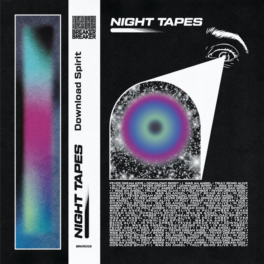 Night Tapes. Amber Night. Обложка песни вольта TAPENIGHT. Electronic Voice phenomenon.