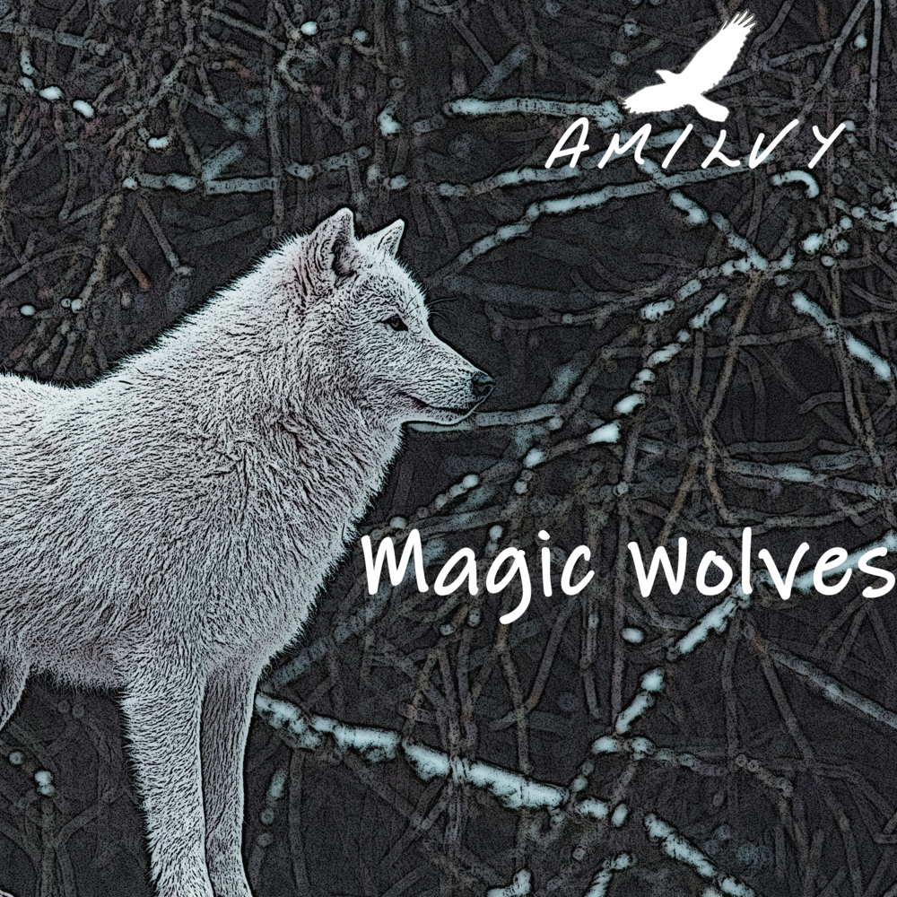 Песня волка на новый лад. Волки Мэджик. Magic Wolf. Фото Tails listens Wolf.