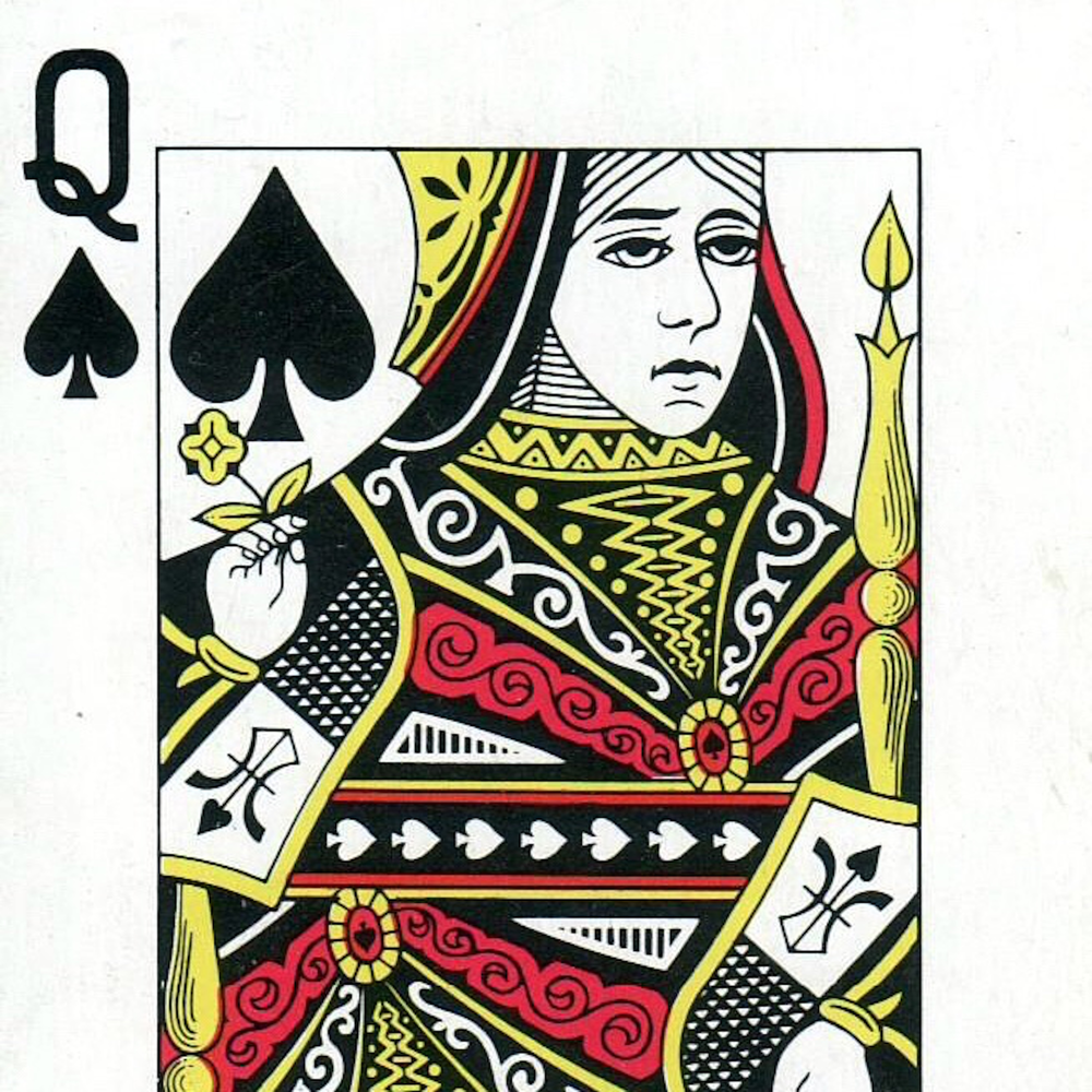 The queen of spades