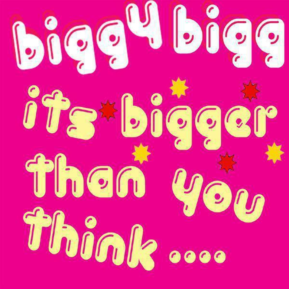 Its bigger than. Bigger than you. Than you. It's bigger than. Bigger than.