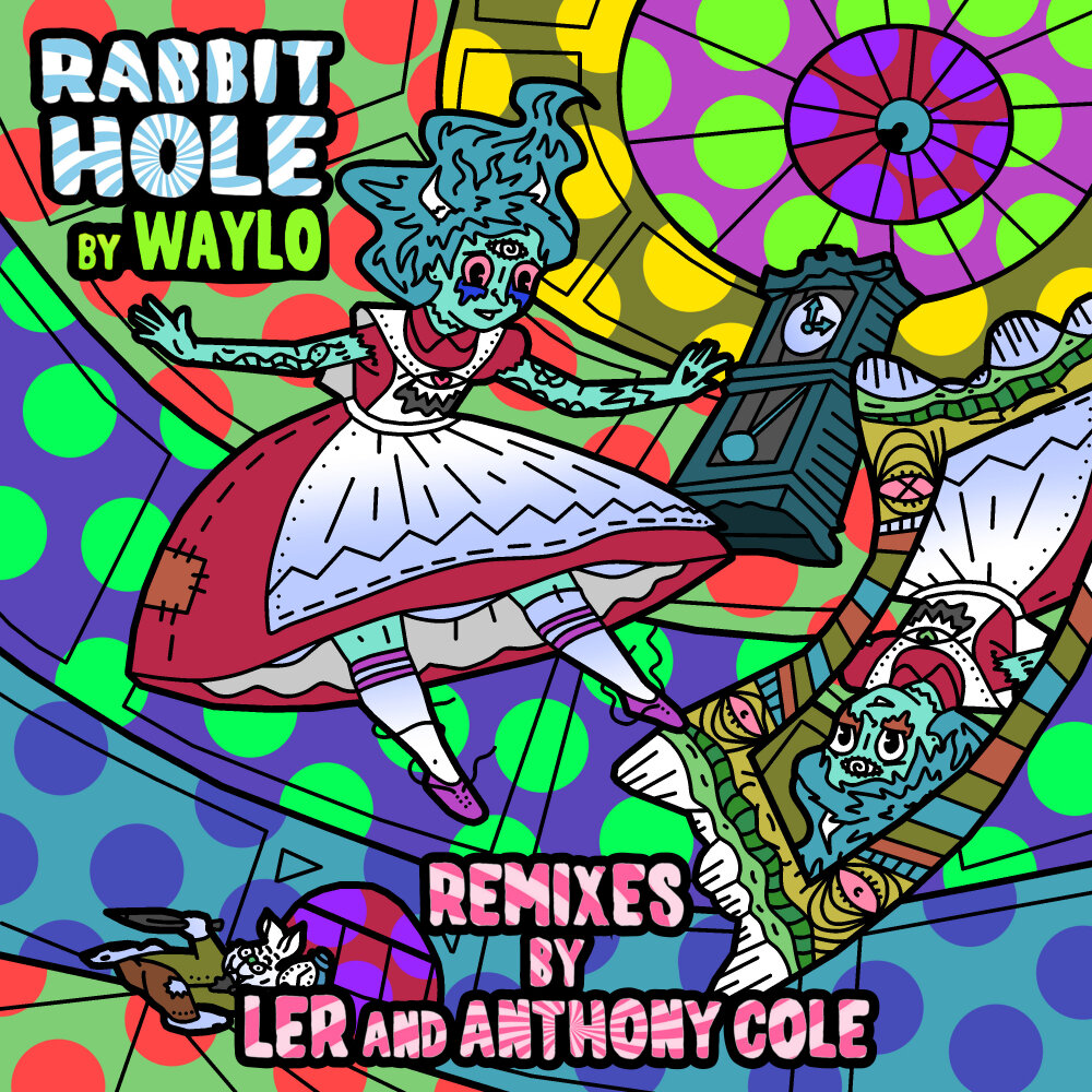 Rabbit hole feat deco 27. Rabbit hole. Песня Rabbit hole. Waylo. Обложка альбома Rabbit.
