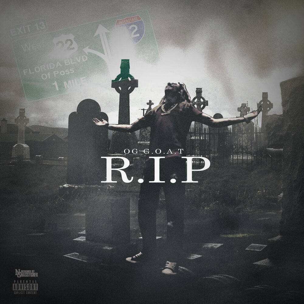 R. P. Треш. Символ webterror. Надпись рип.