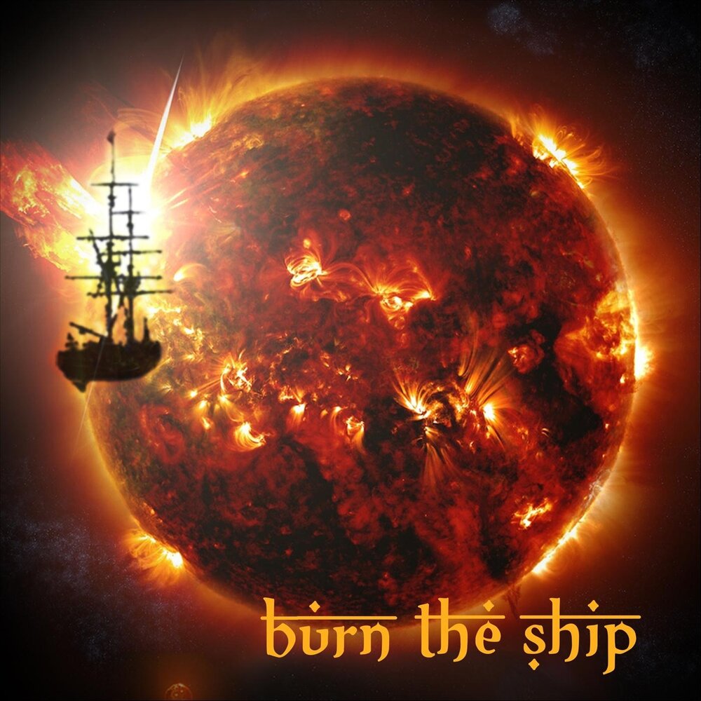 Burning ship. The ship is Burning.