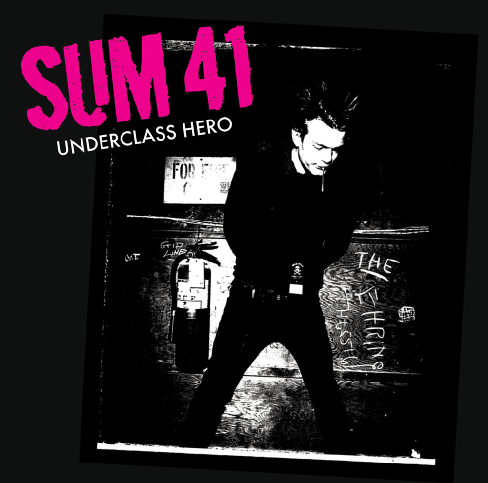 Альбом герой. Sum 41 Underclass Hero обложка. Sum 41 Underclass Hero album Cover. Sum 41\2007 - Underclass Hero. Sum 41 обложки альбомов.