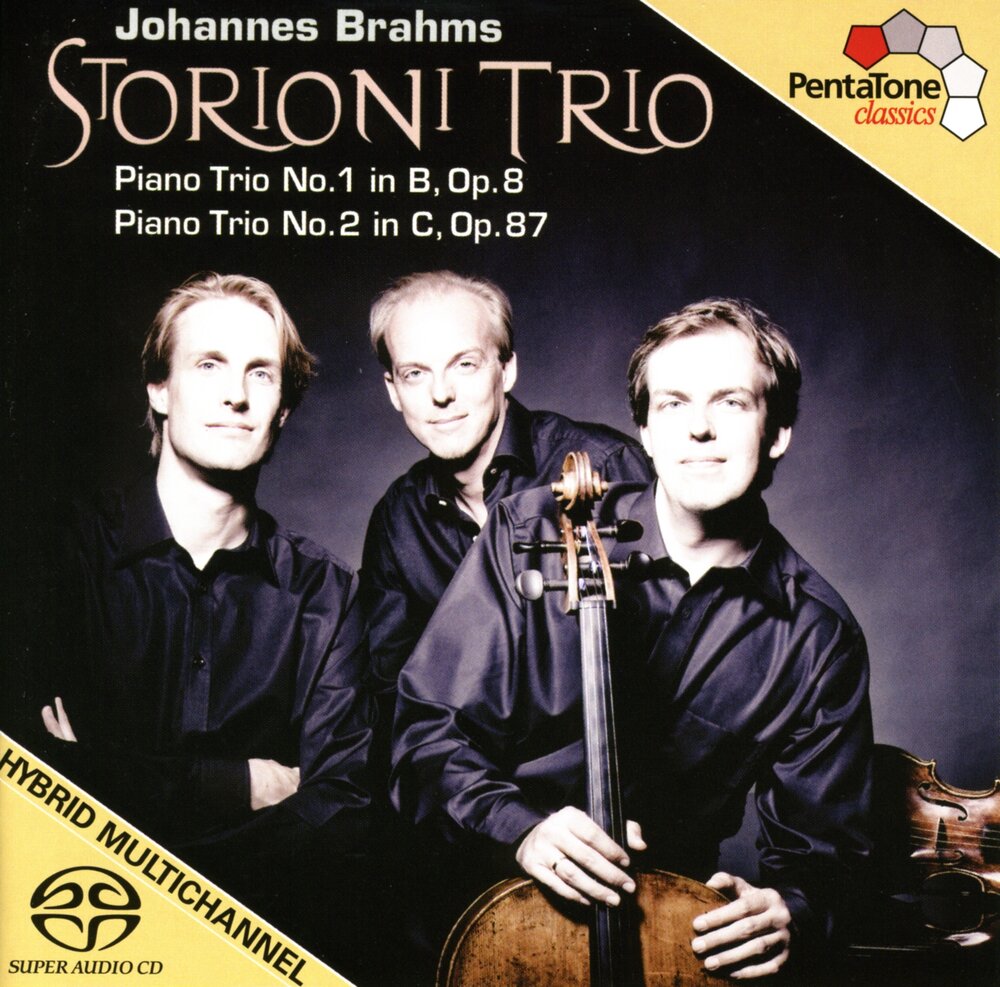 Первое трио. Trio. Сториони. Greenwich Trio Brahms: Piano Trios Vol. 1, op. 36 & 87.