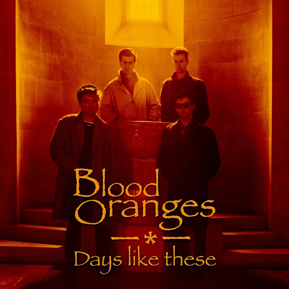 Orange days. Blood Orange обложка.