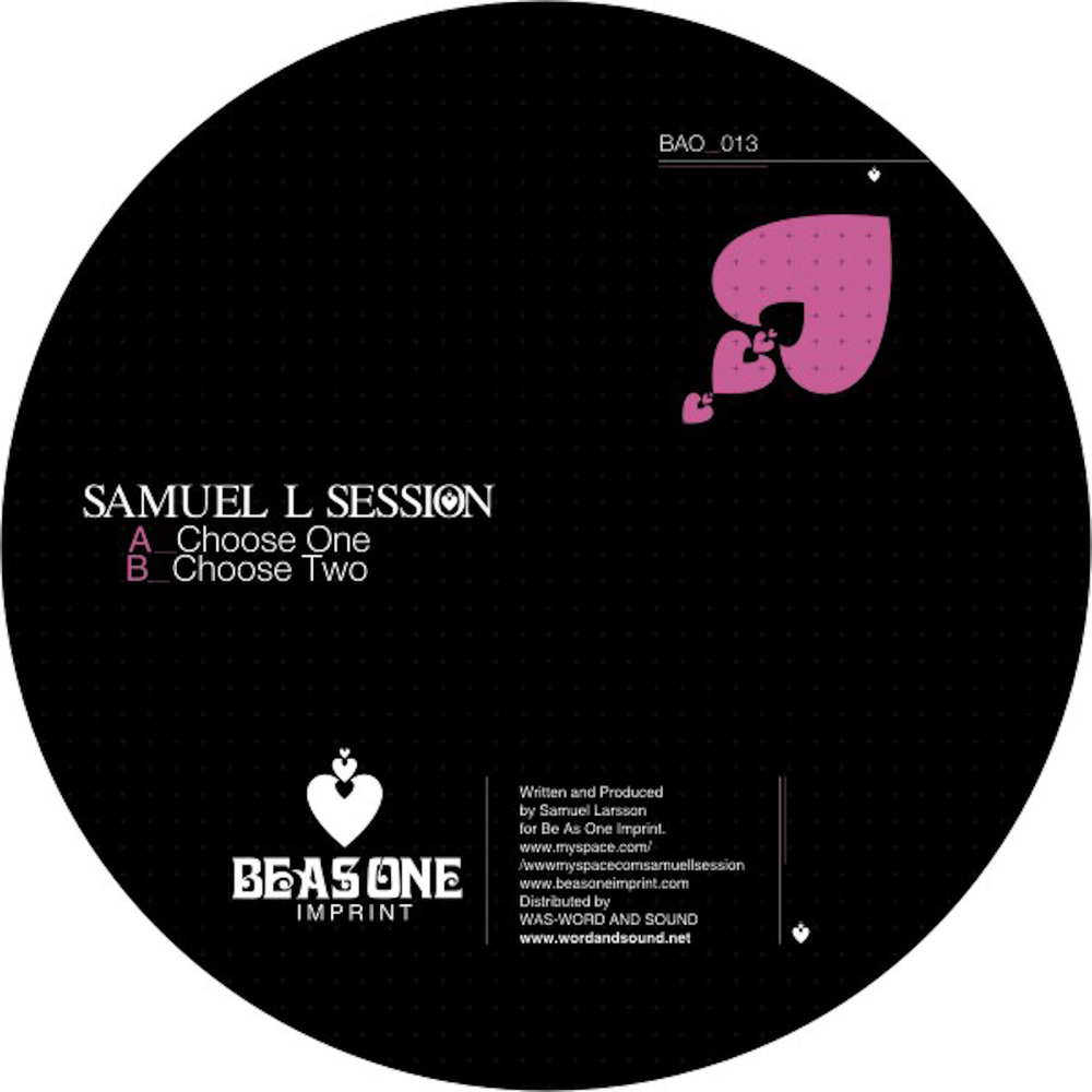 And one songs. Chose песня. Samuel l. session - Tribecutz Vol. 1 [Cycle, 2000]. One 2008. Samuel l.session - Tribe Cutz.