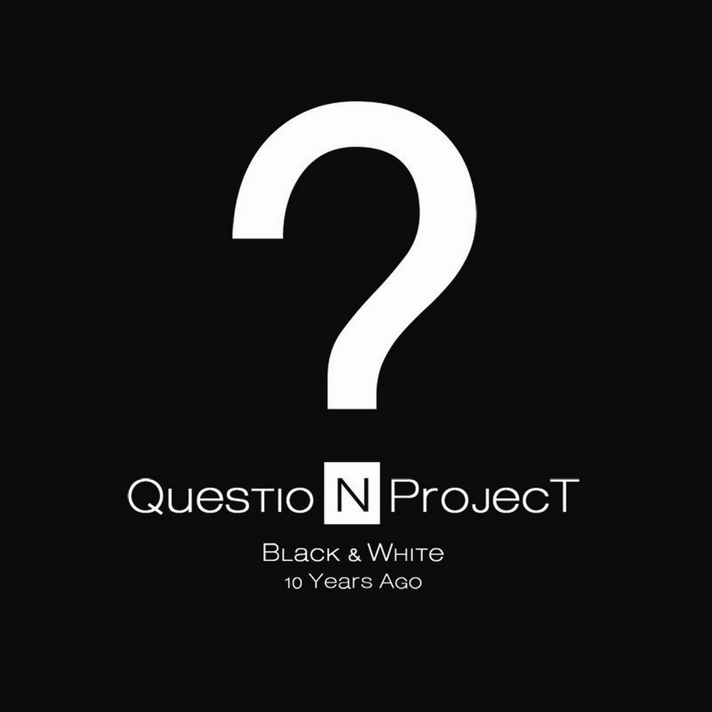 Anybody question. Альбом вопрос. Big question Black on White.