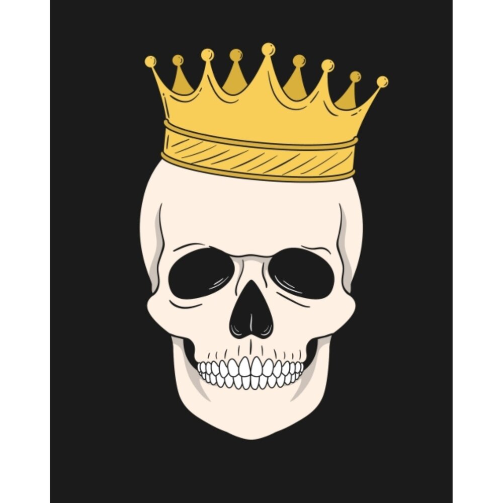 Череп с короной. Санта муэрте корона. Череп с короной на голове. Тату череп с короной. Корона на черепе.