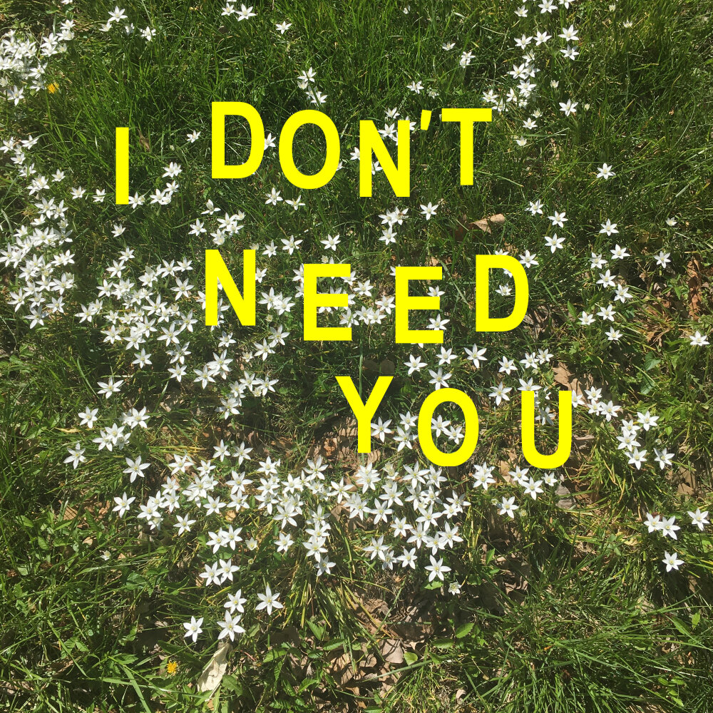 I don t need you