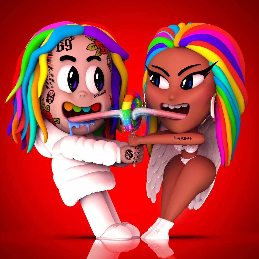 Ники Минаж и 6ix9ine