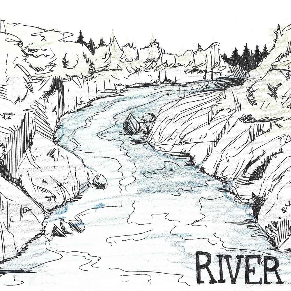 Альбом river. River album.