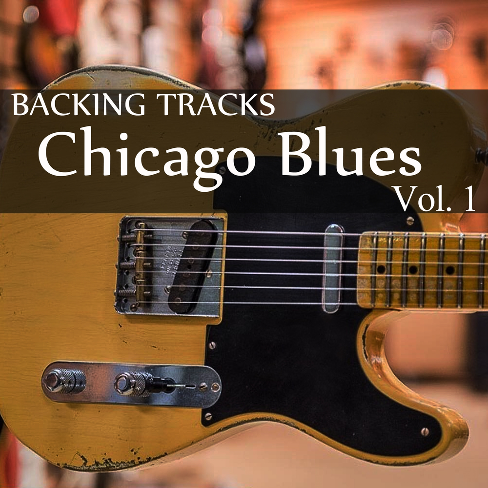 D Blues Backing track.