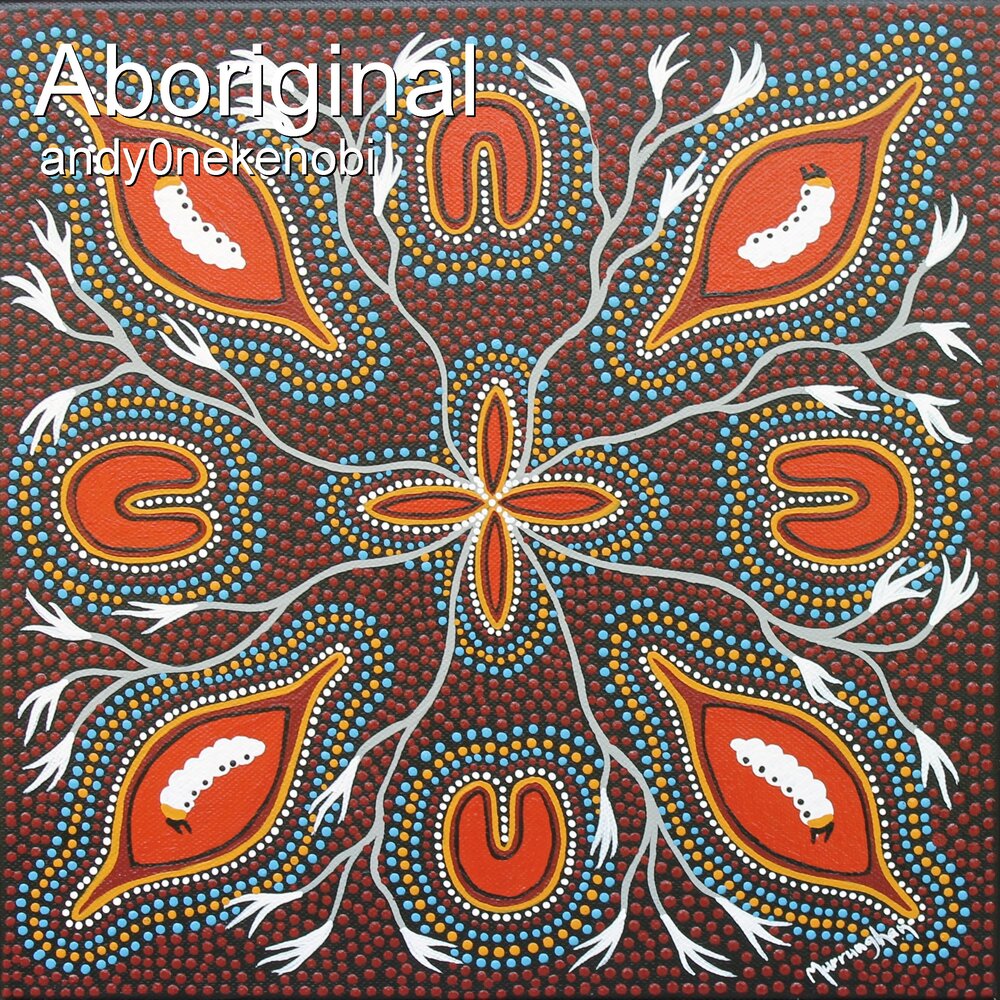 Точечная живопись аборигенов Австралии