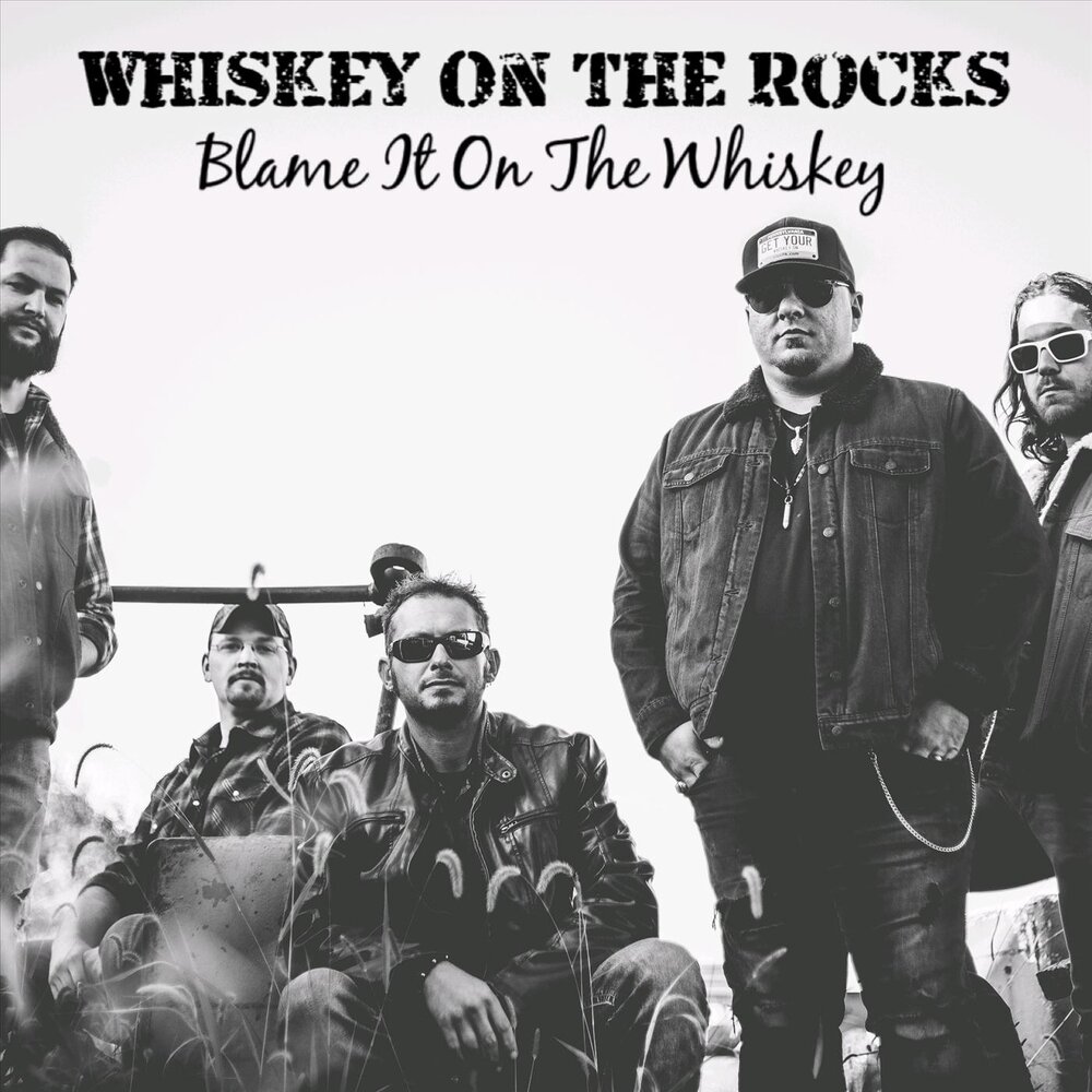 Whiskey on the Rocks. The Bourbon on the Rock.