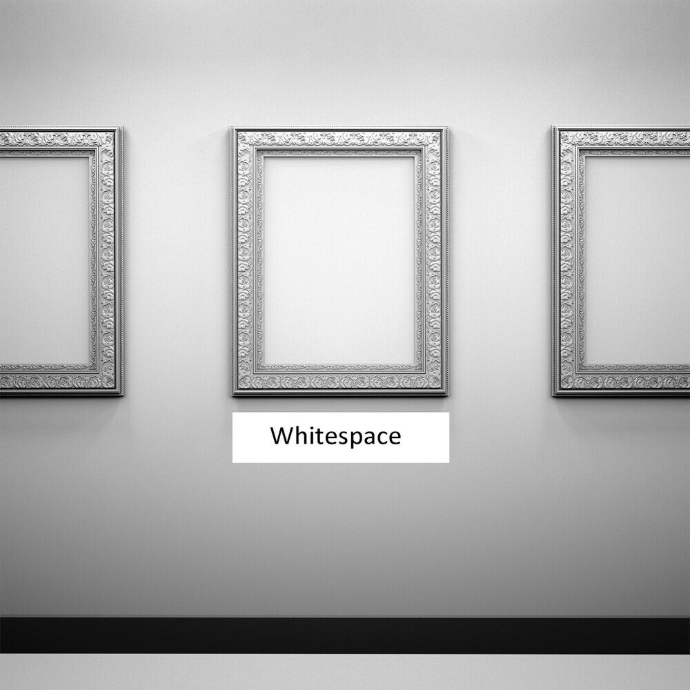 Whitespace. Whitespaces.