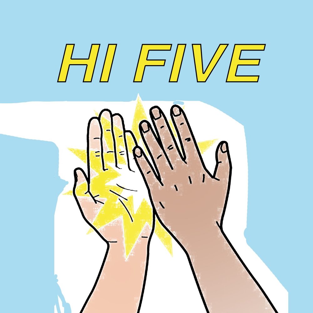 Listen five. Хай Файв. High Five to. Хай-Файв рисунки. Give a High Five.