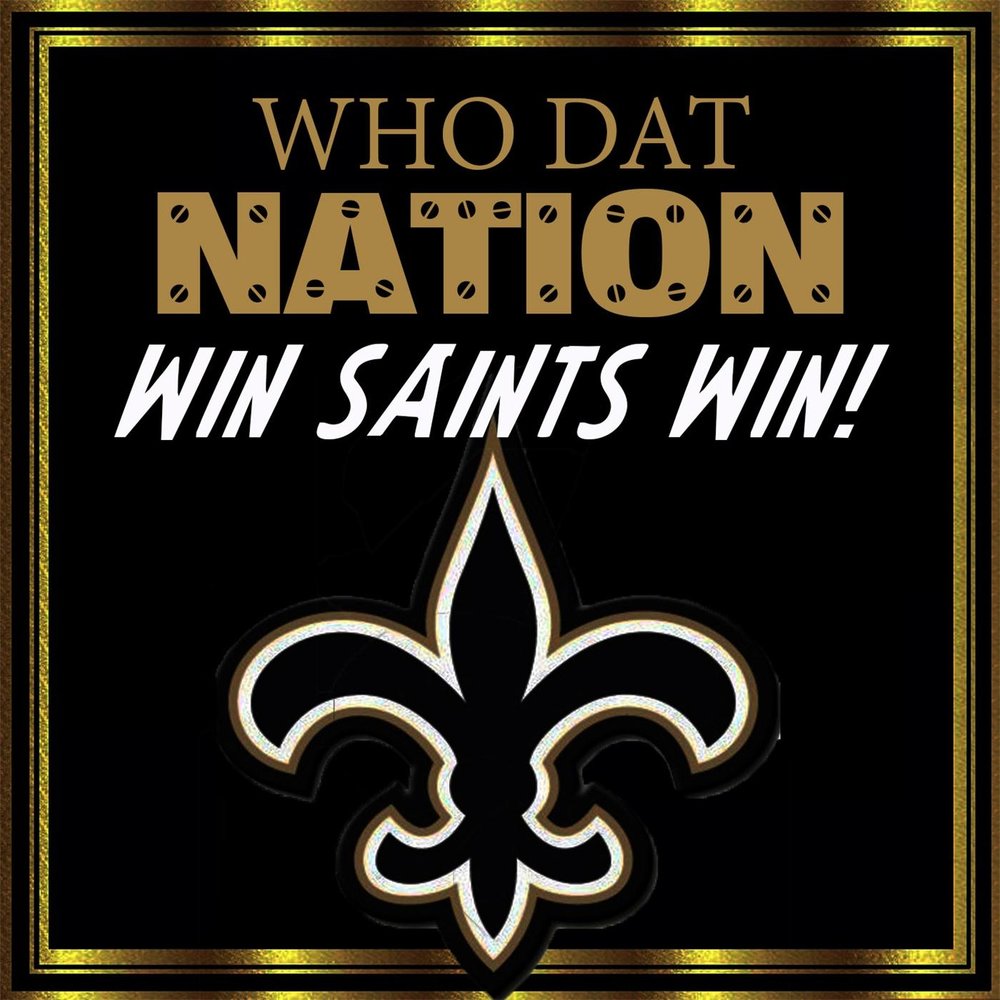 St win. Who dat. Who dat character.