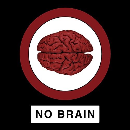 Мозг слушает книга. No Brain. Группа no Brain слушать. Brain Minimal. No Brain no Pain.