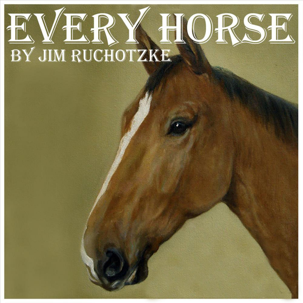Jim Horse. Лошадь слушает. Рапсодия лошадь.