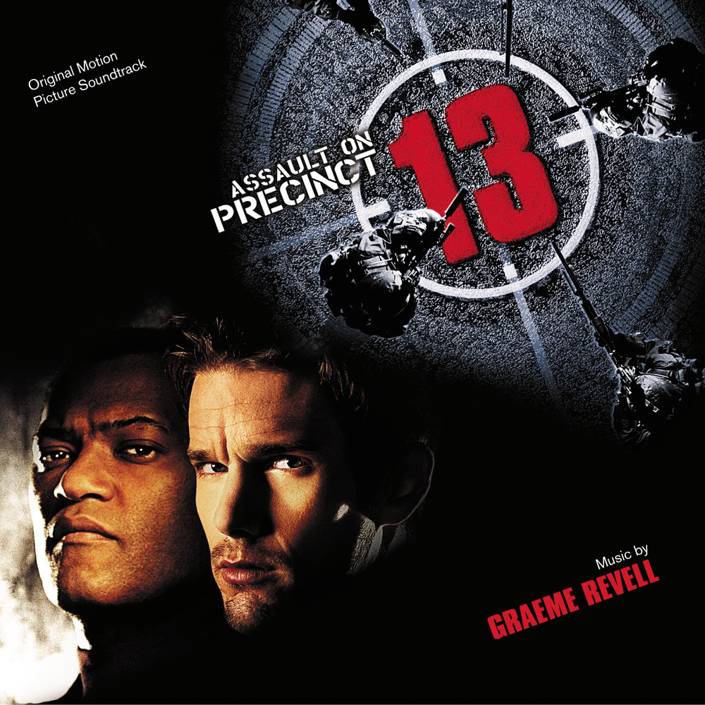 Песню graeme revell. Assault on Precinct 13. John Carpenter Assault on Precinct 13. Assault on Precinct 13 Cover. Обложка к фильму-нападение на 13 участок 2005.
