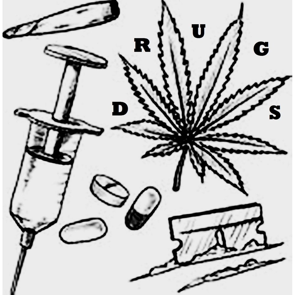 Нарисовать наркотики