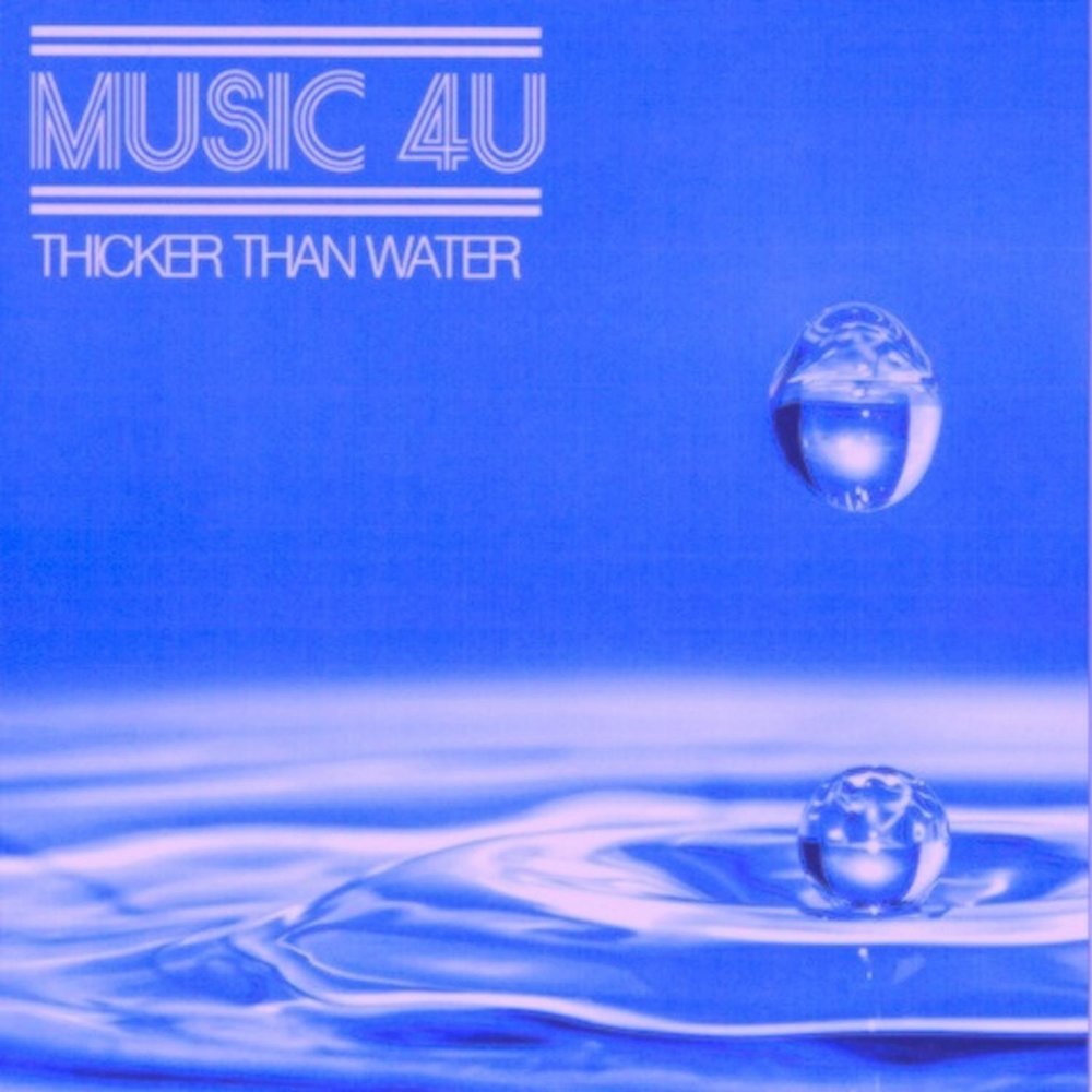 Thicker than water. Обложки альбомов Water Tawn. Музыка вода 4. Music 4 you.