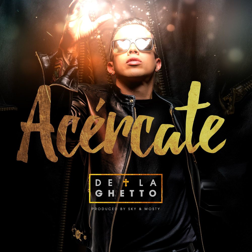 Музыка гетто. De la Ghetto песня. Acercate. Обложки для mp3 фото Acercate mas. Песня 1,2,3  de la Ghetto.