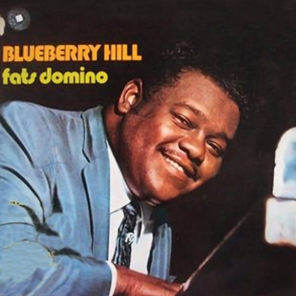 Blueberry hill. Fats Domino "Blueberry Hill". Фэтс Домино в старости. Фэтс Домино 1950. Тюльпан Фэтс Домино.