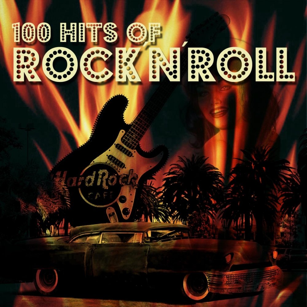 Слушать музыку рок ролл. #100 Hits Rock. Rock'n'Roll Hits 100 % Vol.3. Обложка 100% Rock. 100 Hits Rock n Roll.