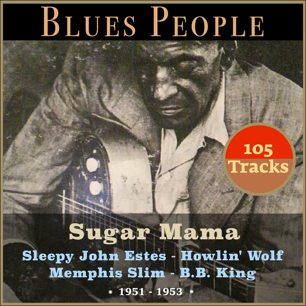 John Lee hooker - Detroit Blues 1950-1951. Blues for mama. Blues people uloun чай.