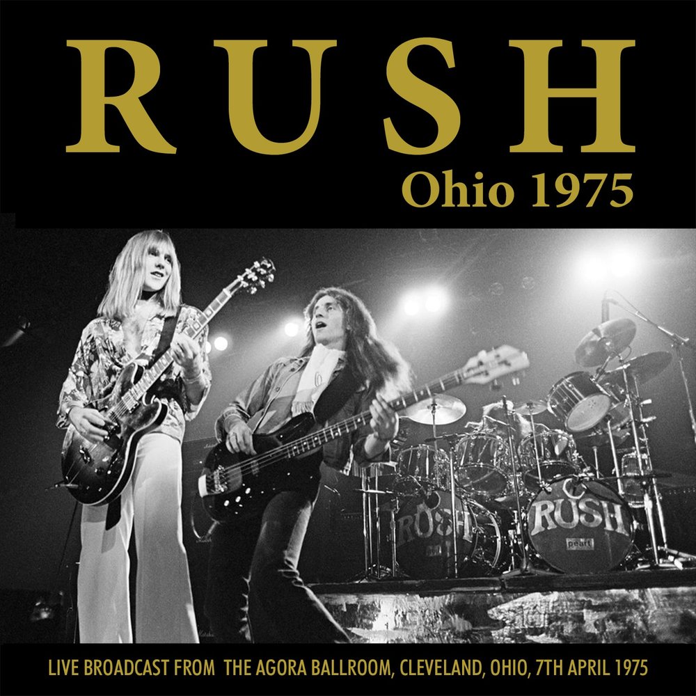 Oh rush. Rush альбомы. Rush Fly by Night 1975. Rush all the World's a Stage 1976. Ohio песня.