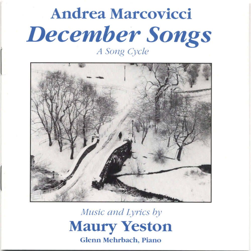 Андреа Марковиччи. Andrea Marcovicci. Пол Анка Songs of December слушать альбом.