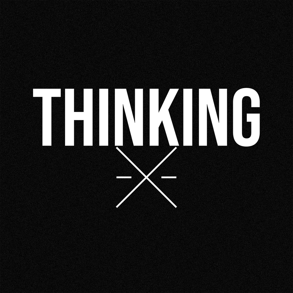 Think break. Weval thinking of official audio. broken mindset.