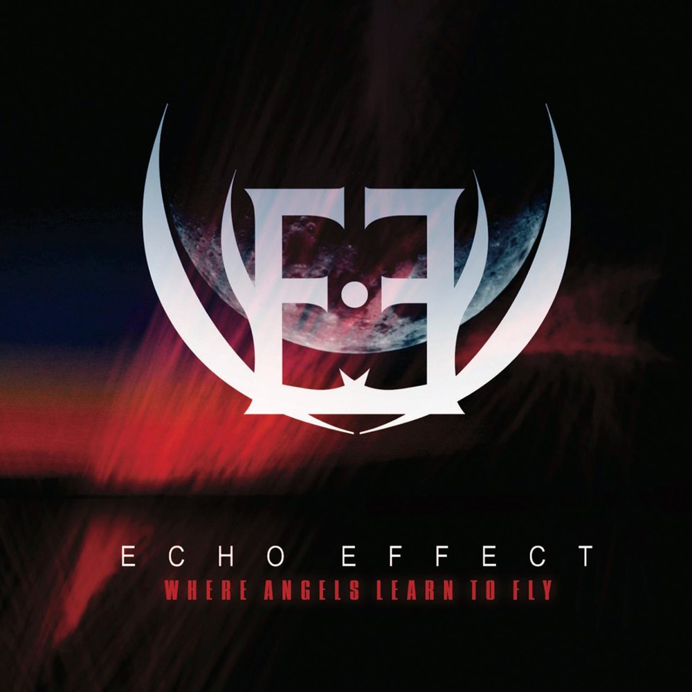 Echo effect. Bullet Echo logo.