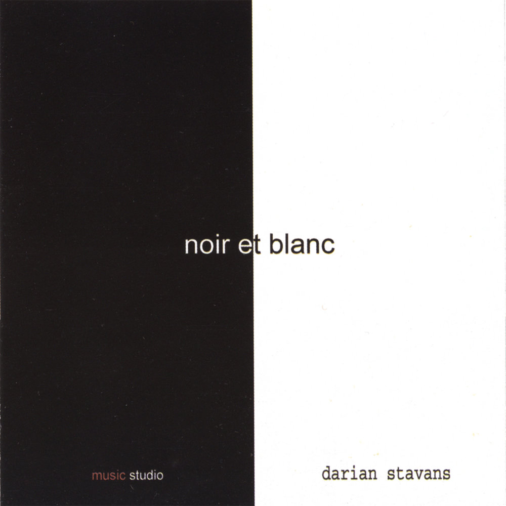 Black blanc. Darian Stavans.