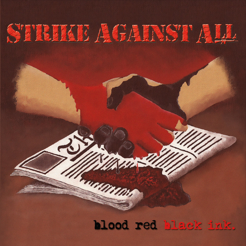 Calling strike. Bloodred Hourglass обложки. Алексей страйк дискография. My Blood is Red and Black. One against all.